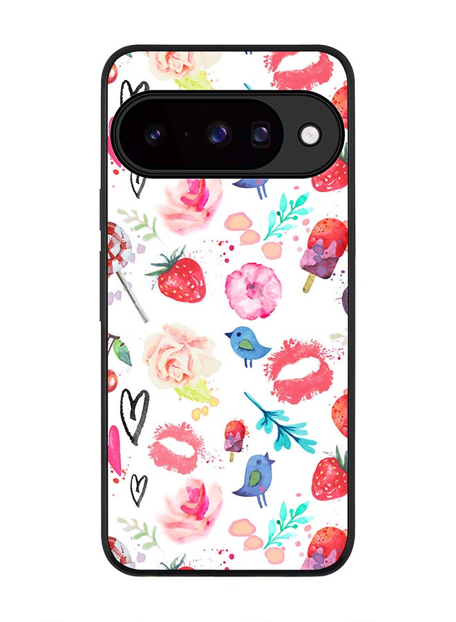 For Google Pixel 10 Case,Slim fit Camera Protection, Shockproof Thin Phone cover  - Summer Fever